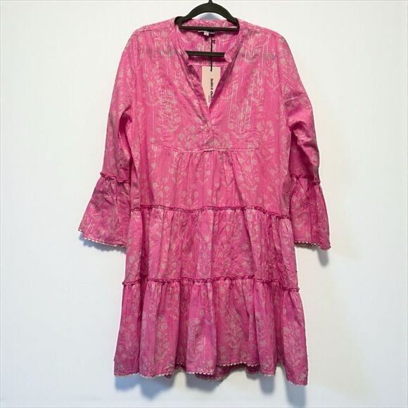 Juliet Dunn Floral Tiered Ruffled Minidress - Picture 5 of 11